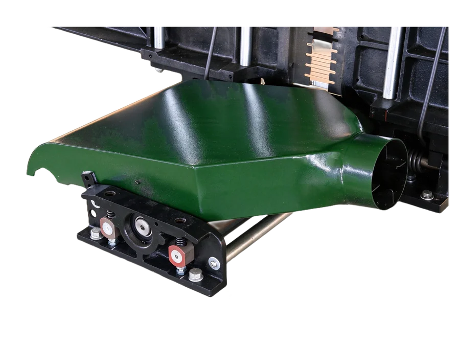 Chip extraction from one hood